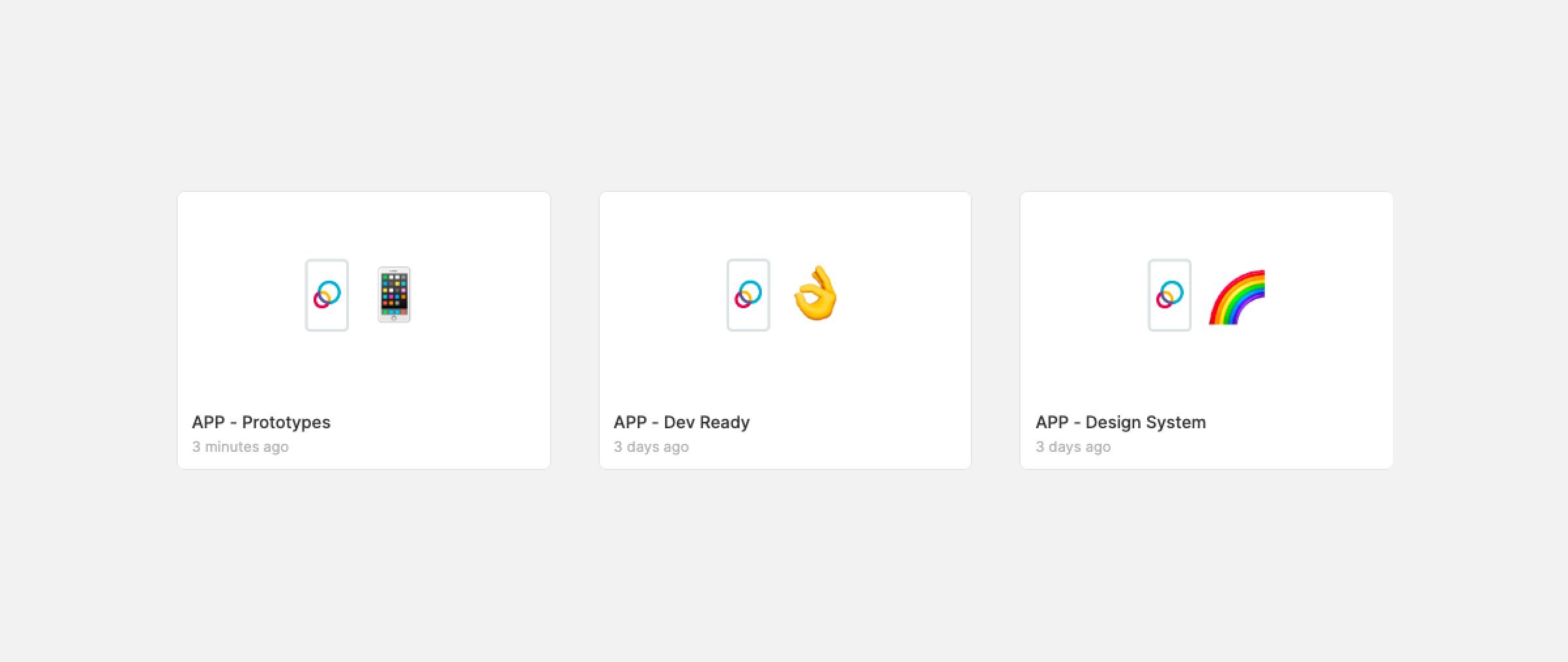 3 verschillende fases van app designen: prototypes, dev ready, design system