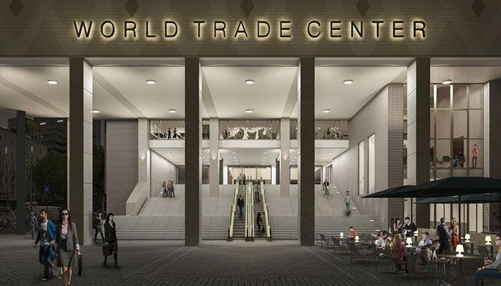 Photo of WTC's entrance