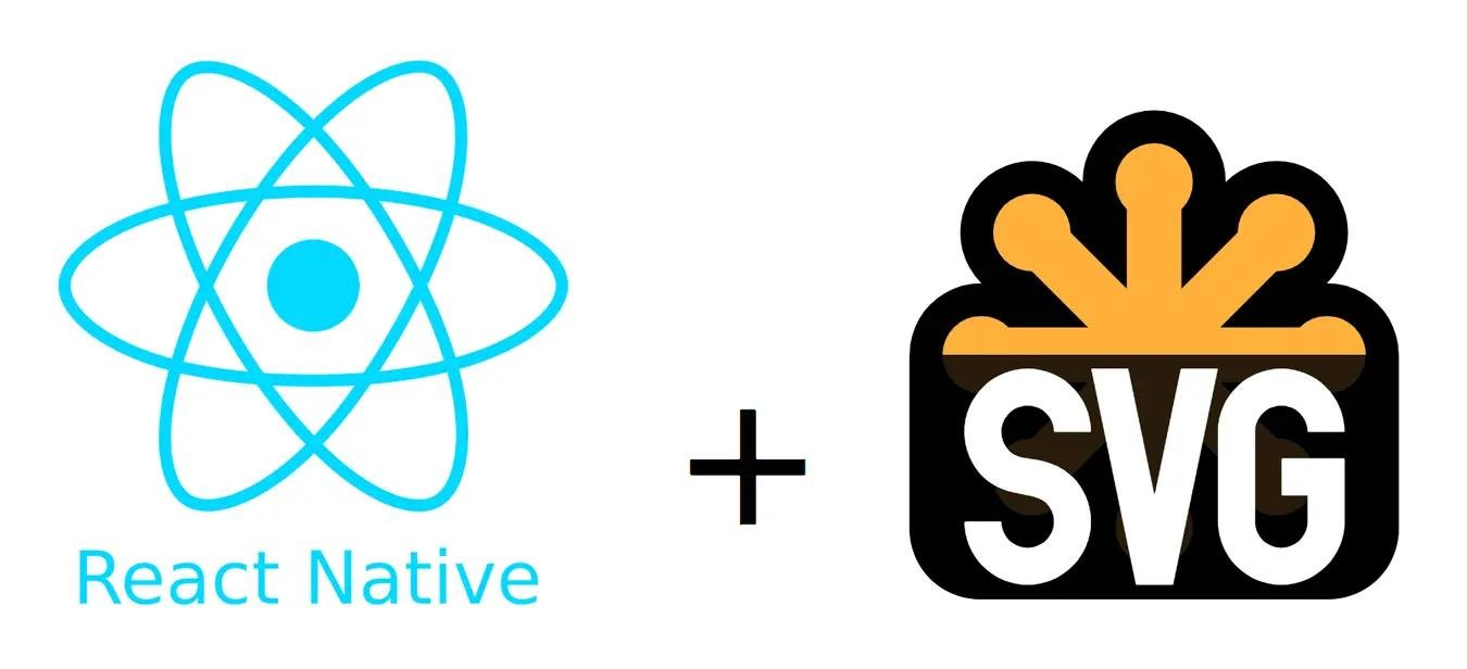 Logo van React Native en SVG