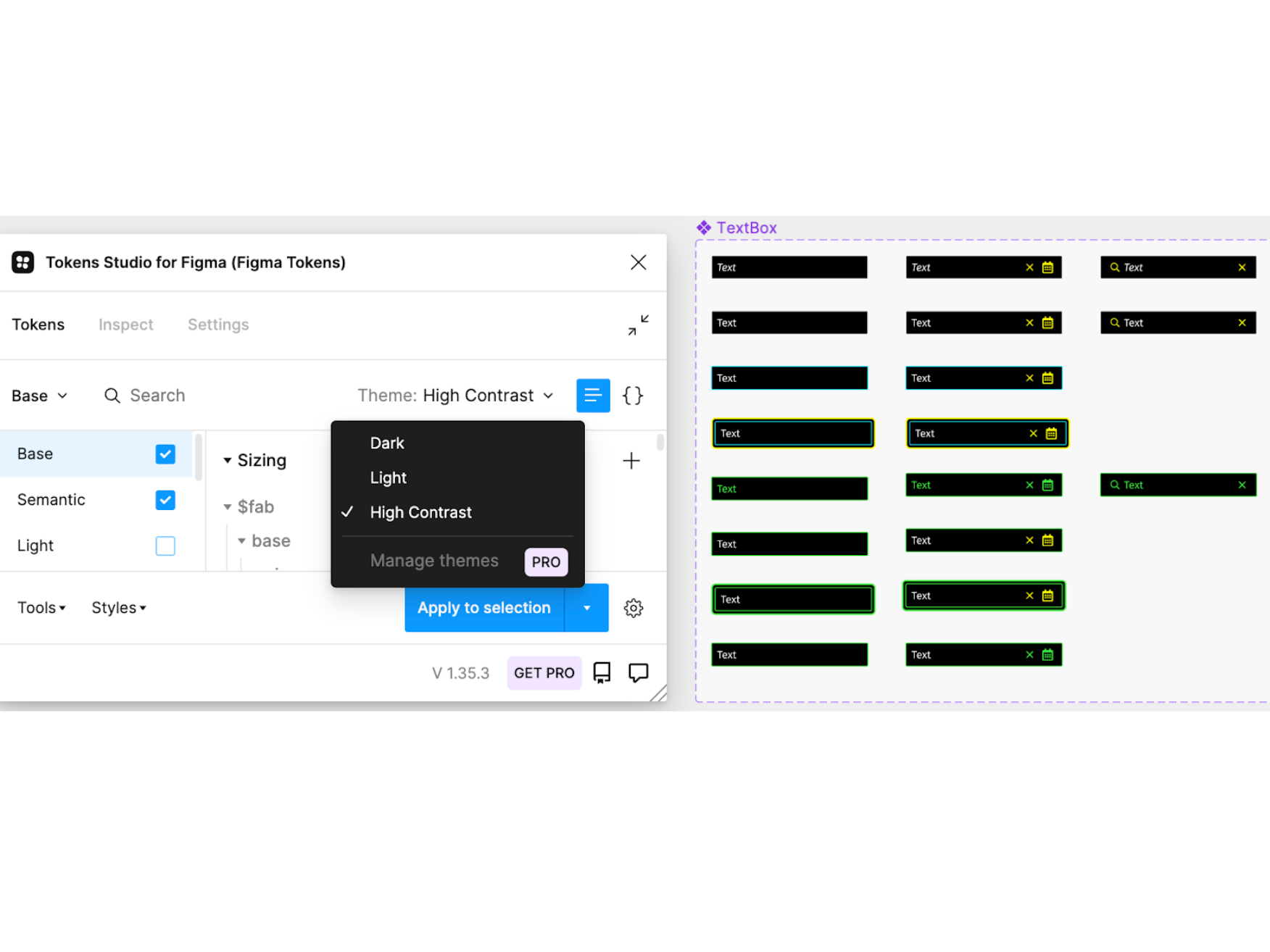 Token studio for Figma.