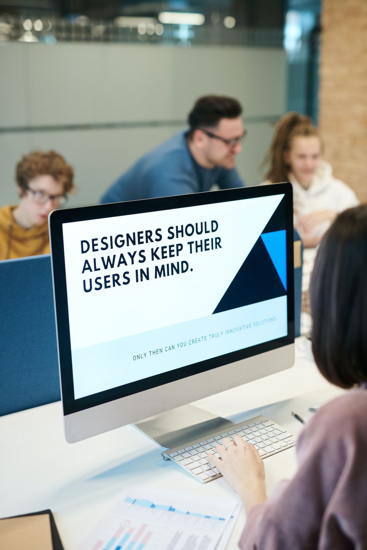 Inaccessible website illustration
